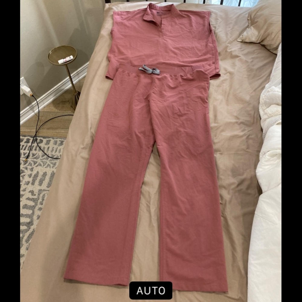Figs scrub set Mauve